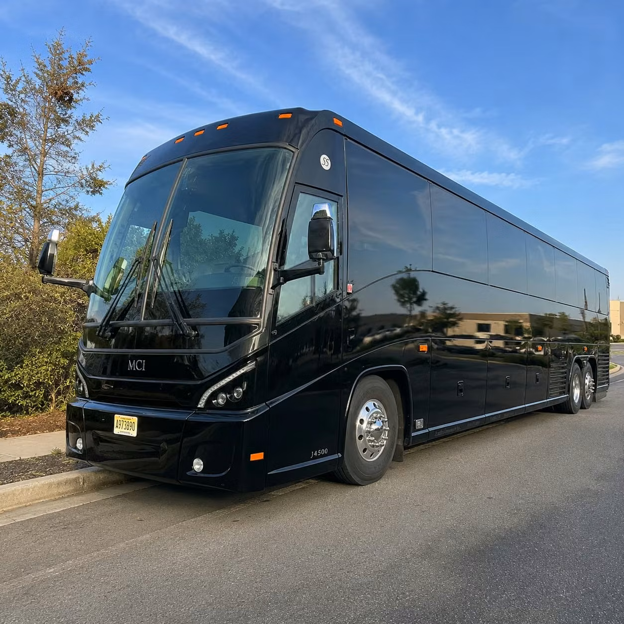 charter bus rentals for military ceremonies and official events at colorado venues