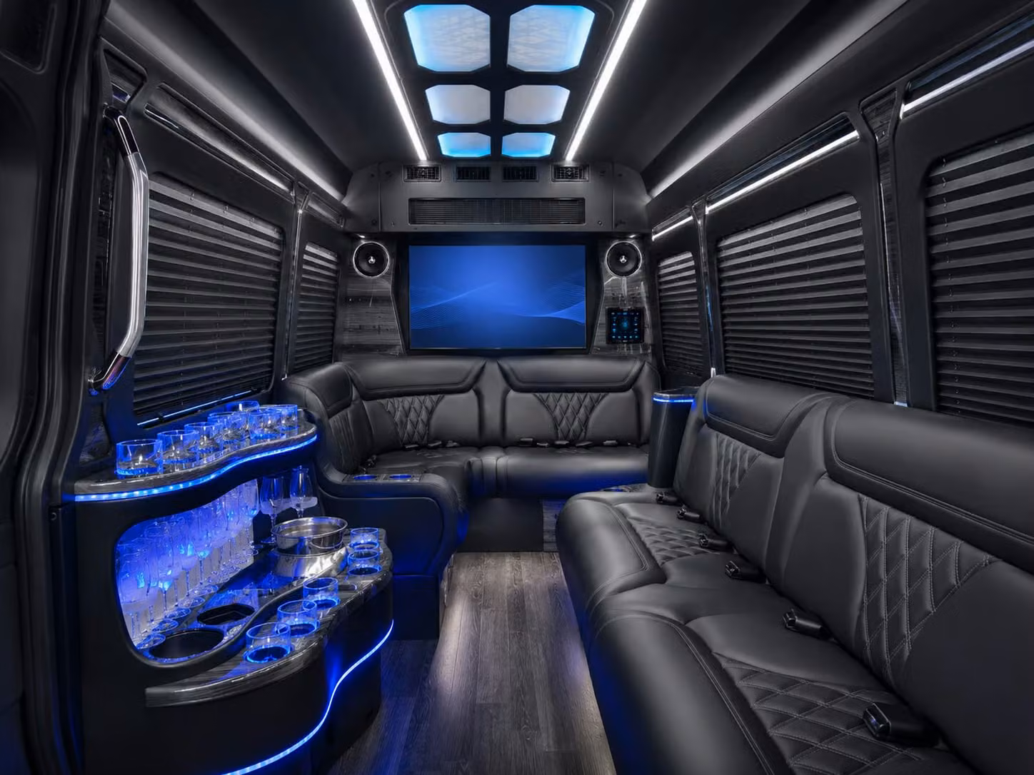 corporate group transportation for denver sports events and team building