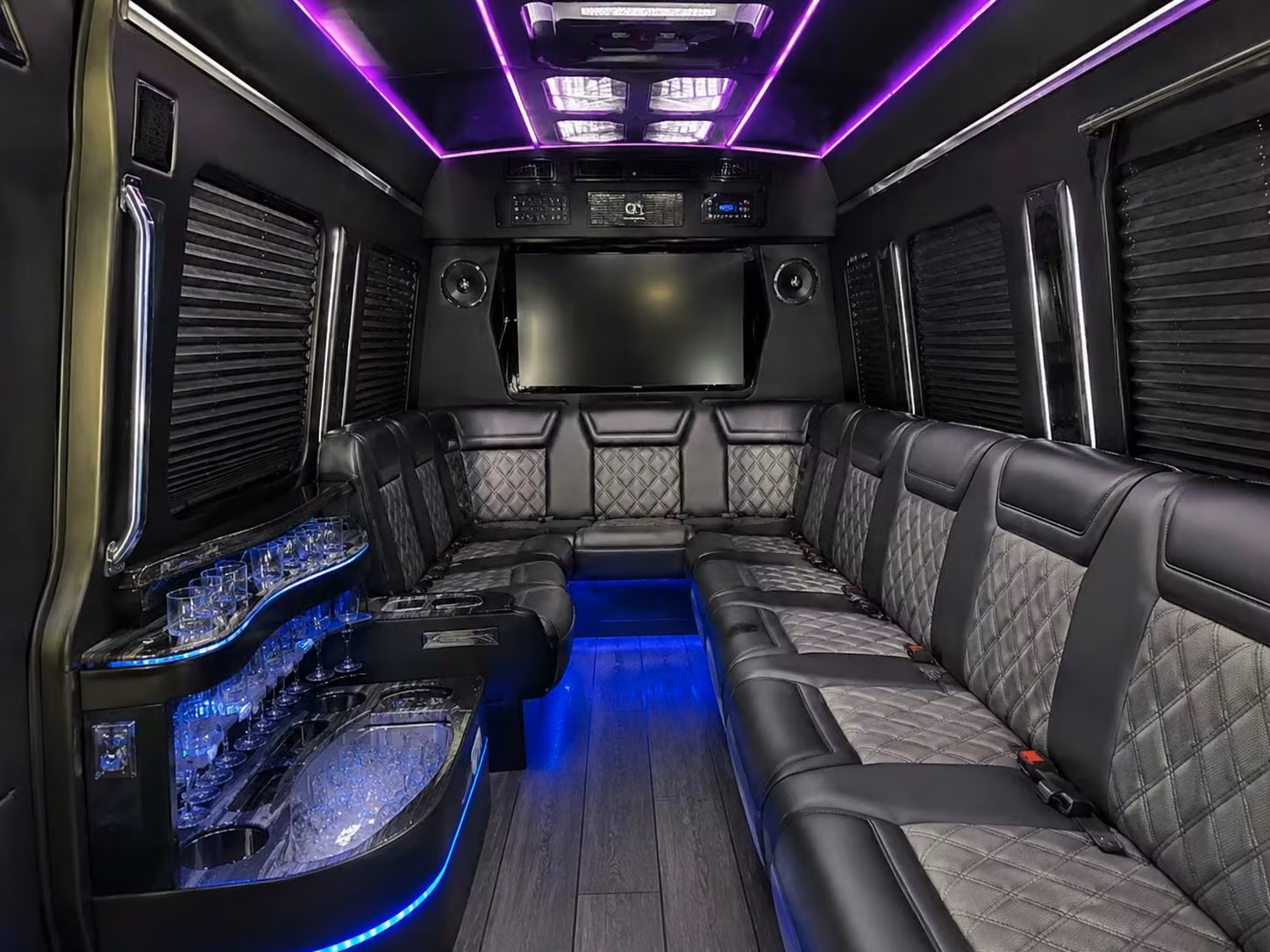 sprinter limousine inside